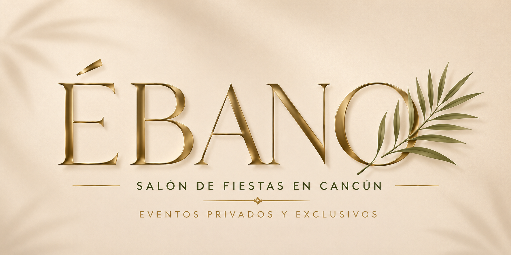 Salón de fiestas en Cancún Ébano